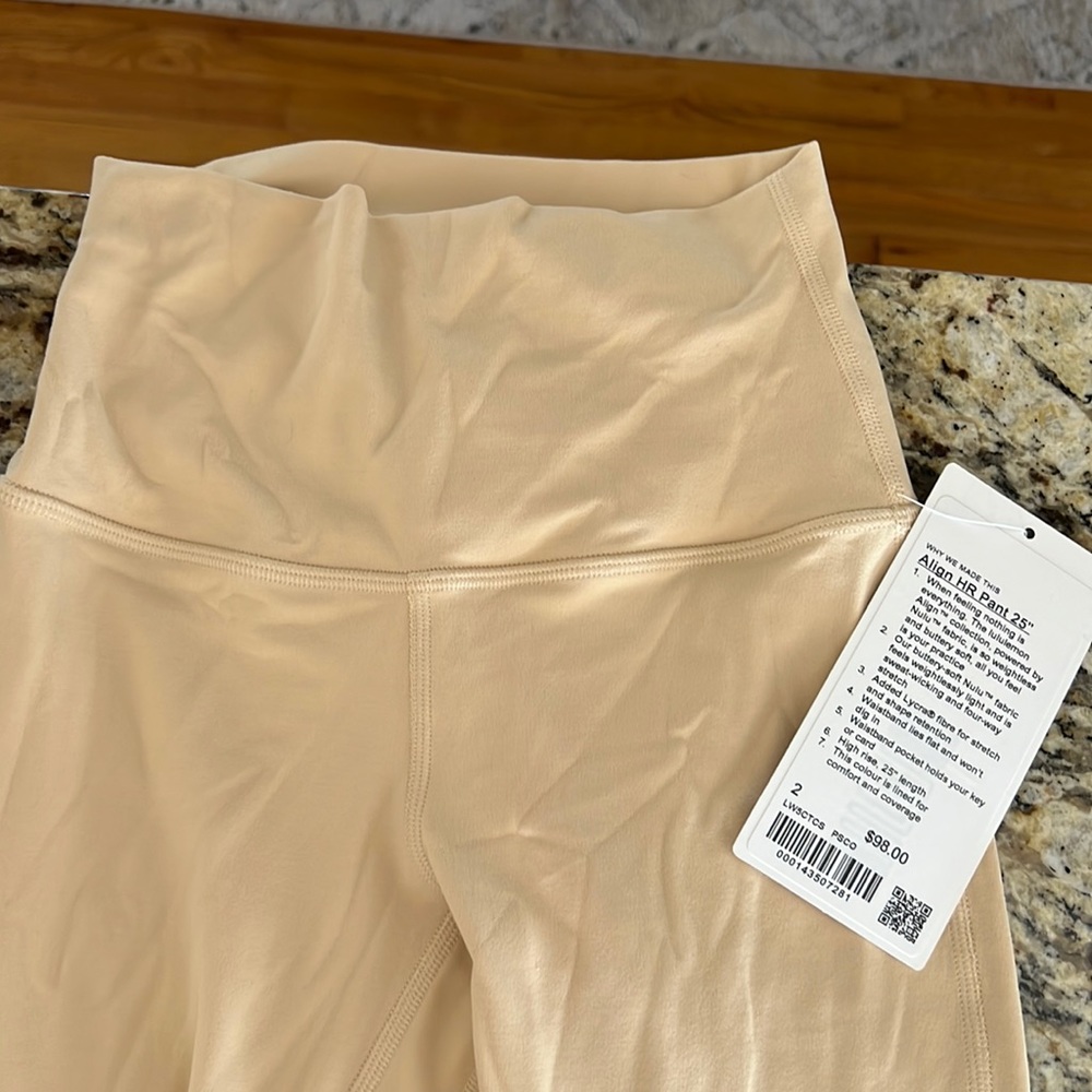 Lulu lemon align 25”